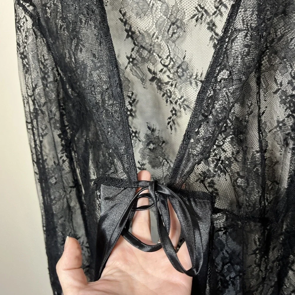 N/A black lace